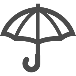 傘は、オーナー側で用意しましょう。