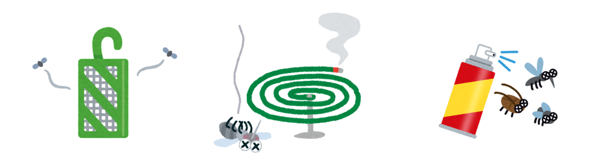 発生した蚊の対策